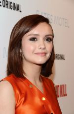 OLIVIA COOKE at Season Two of Bates Motel Premiere Party