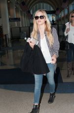 OLIVIA HOLT Arrives at LAX Airport