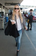 OLIVIA HOLT Arrives at LAX Airport