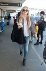 OLIVIA HOLT Arrives at LAX Airport