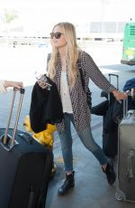 OLIVIA HOLT Arrives at LAX Airport
