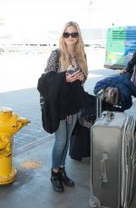 OLIVIA HOLT Arrives at LAX Airport
