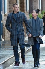 OLIVIA MUNN and Joel Kinnaman Out and About in New York