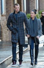 OLIVIA MUNN and Joel Kinnaman Out and About in New York