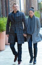 OLIVIA MUNN and Joel Kinnaman Out and About in New York