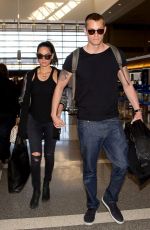 OLIVIA MUNN Arrives at LAX Airport