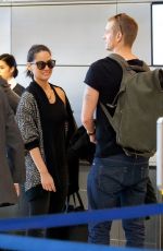 OLIVIA MUNN Arrives at LAX Airport