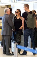 OLIVIA MUNN Arrives at LAX Airport