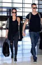 OLIVIA MUNN Arrives at LAX Airport