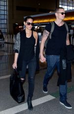 OLIVIA MUNN Arrives at LAX Airport