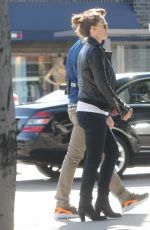 OLIVIA WILDE and Jason Sudeikis Out and About in West Hollywood