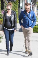 OLIVIA WILDE and Jason Sudeikis Out and About in West Hollywood