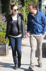 OLIVIA WILDE and Jason Sudeikis Out and About in West Hollywood