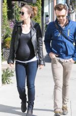 OLIVIA WILDE and Jason Sudeikis Out and About in West Hollywood