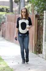 OLIVIA WILDE Grabs a Coffee to go While Out in Los Angeles