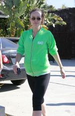 OLIVIA WILDE in Tights Out in West Hollywood