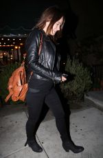 OLIVIA WILDE Leaves Hugo
