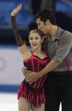 PAIGE LAWRENCE and Rudi Swiegers at 2014 Winter Olympics in Sochi
