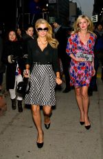 PARIS and NICKY HILTON at at Diane Von Furstenberg Fashion Show in New York