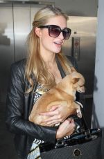 PARIS HILTON at LAX Airport in Los Angeles