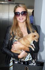 PARIS HILTON at LAX Airport in Los Angeles