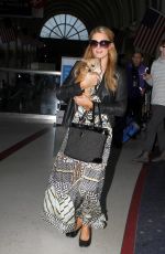 PARIS HILTON at LAX Airport in Los Angeles