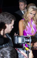 PARIS HILTON Celebrates Her Birthday at North La Cienga
