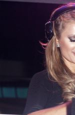 PARIS HILTON Celebrates Her Birthday at The Pool After Dark at Harrah