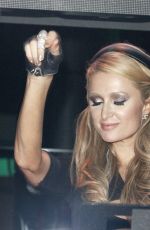 PARIS HILTON Celebrates Her Birthday at The Pool After Dark at Harrah
