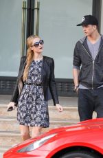 PARIS HILTON Shopping at Barneys New York in Beverly Hills