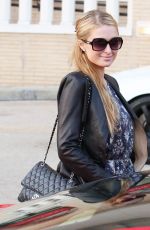 PARIS HILTON Shopping at Barneys New York in Beverly Hills