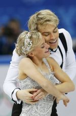 PENNY COOMES and Nick Buckland at 2014 Winter Olympics in Sochi