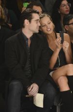 PETRA NEMCOVA and Colin Farrell at Edun Fashion Show in New York