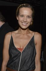PETRA NEMCOVA and Colin Farrell at Edun Fashion Show in New York