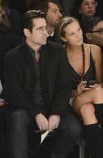 PETRA NEMCOVA and Colin Farrell at Edun Fashion Show in New York