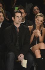 PETRA NEMCOVA and Colin Farrell at Edun Fashion Show in New York
