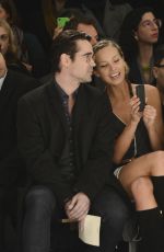 PETRA NEMCOVA and Colin Farrell at Edun Fashion Show in New York