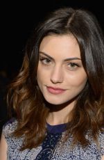 PHOEBE TONKIN at BCBGMaxAzria Fashion Show in New York