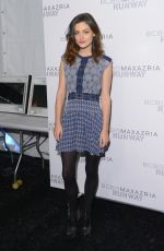 PHOEBE TONKIN at BCBGMaxAzria Fashion Show in New York