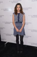 PHOEBE TONKIN at BCBGMaxAzria Fashion Show in New York