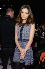 PHOEBE TONKIN at BCBGMaxAzria Fashion Show in New York