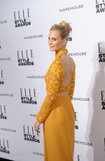 POPPY DELEVINGNE at 2014 Elle Style Awards in London