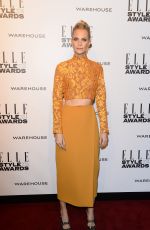 POPPY DELEVINGNE at 2014 Elle Style Awards in London