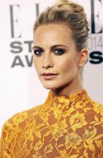 POPPY DELEVINGNE at 2014 Elle Style Awards in London