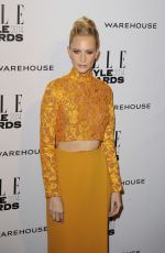 POPPY DELEVINGNE at 2014 Elle Style Awards in London