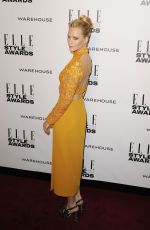 POPPY DELEVINGNE at 2014 Elle Style Awards in London