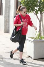 Pregnant OLIVIA WILDE Arrives at Pilates Class in Los Angeles