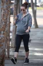 Pregnant OLIVIA WILDE Leaves a Gym in West Hollywood