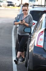 Pregnant OLIVIA WILDE Leaves a Gym in West Hollywood