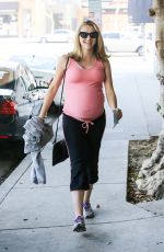 Pregnant TERESA PALMER Out and About in Los Angeles